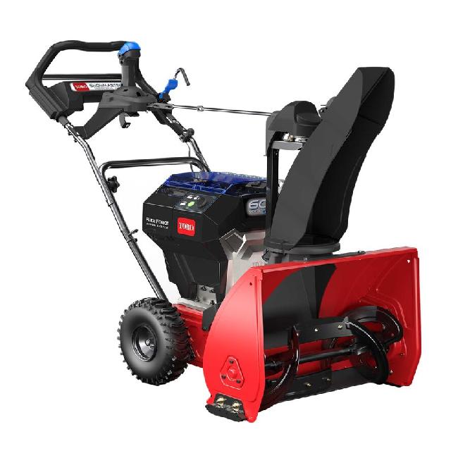 24 in. (61 cm) SnowMaster® 60V Snow Blower with (1) 10Ah Battery and 2 amp Charger