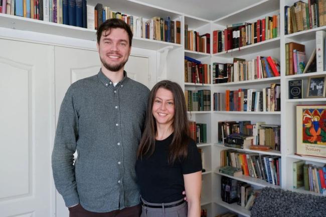 Mandy Pipher and her husband Per