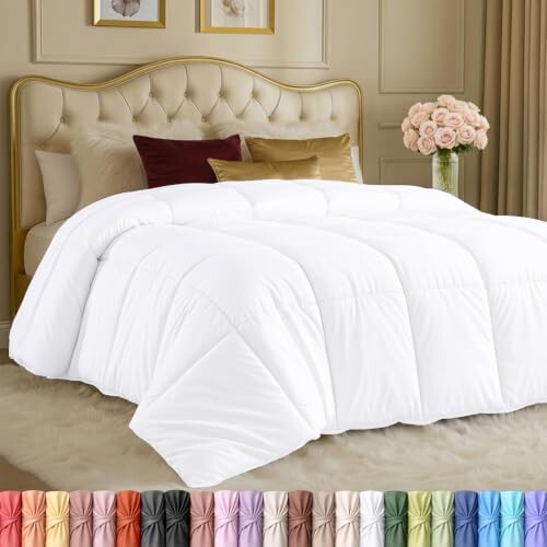Utopia Bedding 经典白色被芯 Queen
