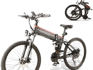 促销！高品质名牌 26”折叠式电动自行车，数量有限