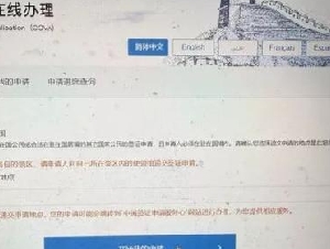 
                中国签证9月30日起可线上申请 这些类别不适用
            