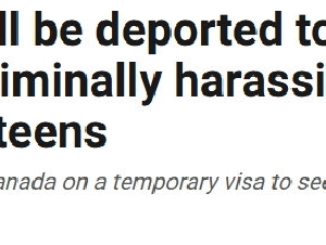 
                印度男子来加探亲，竟闯入高中骚扰陌生女生！被永久驱逐出境！
            