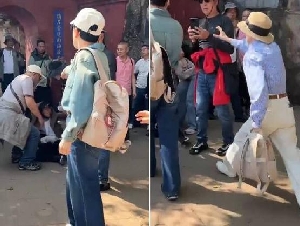 台湾人游浙江 因制止插队 遭2女围殴